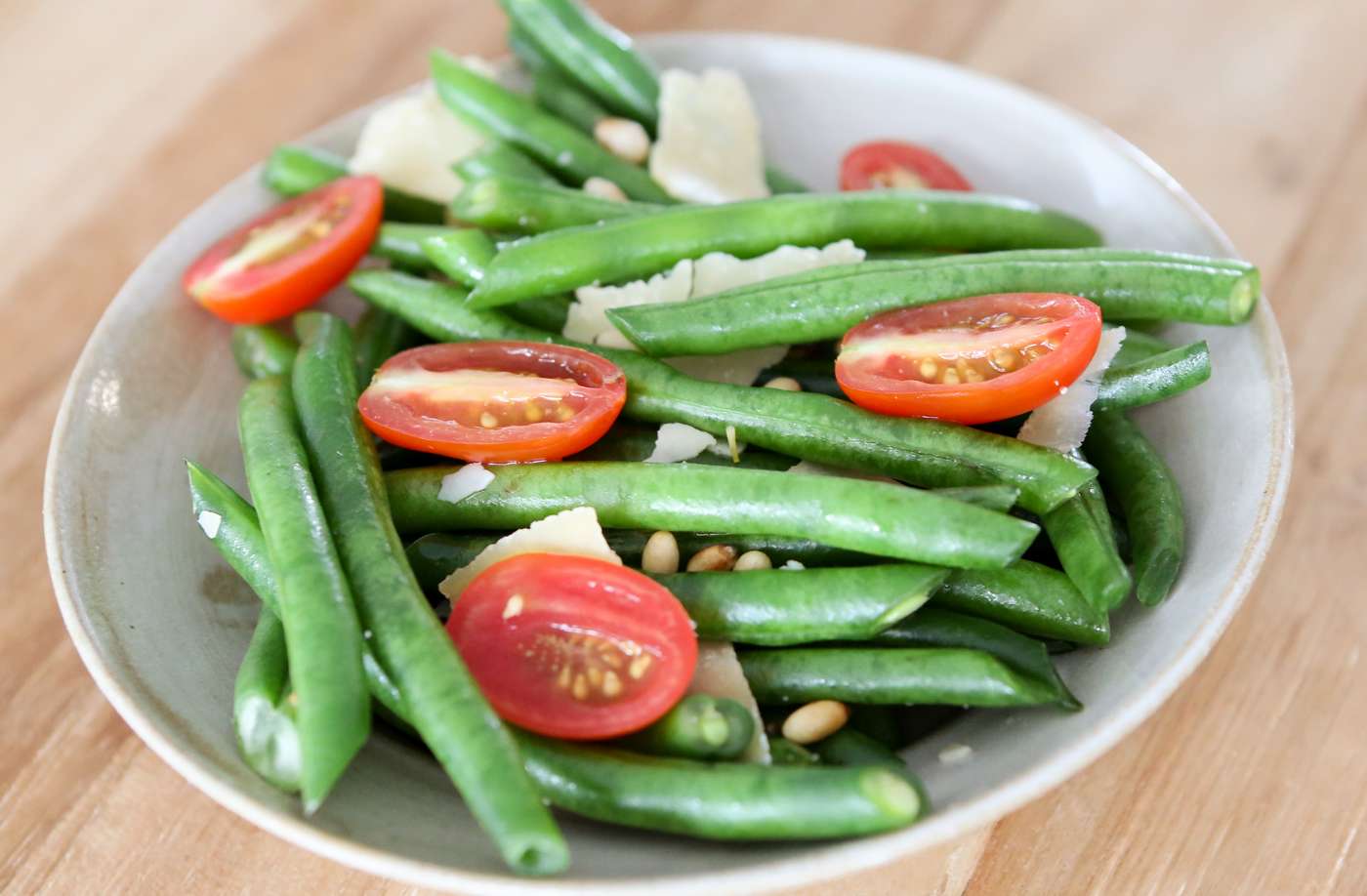 Bean and Pinenut Salad