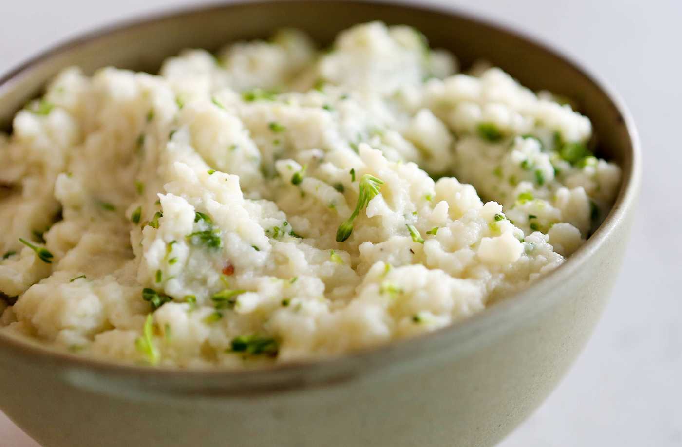 Mashed Potato and Broccoli