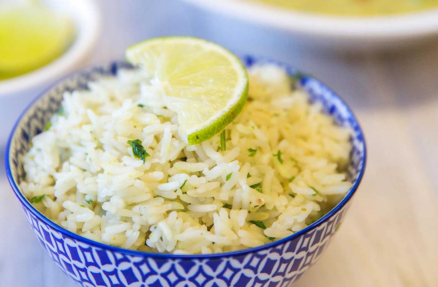 Lime Coconut Rice