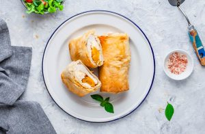 mango chicken filo