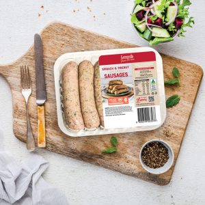 Lenard's Spinach & Pinenut Chicken Sausages