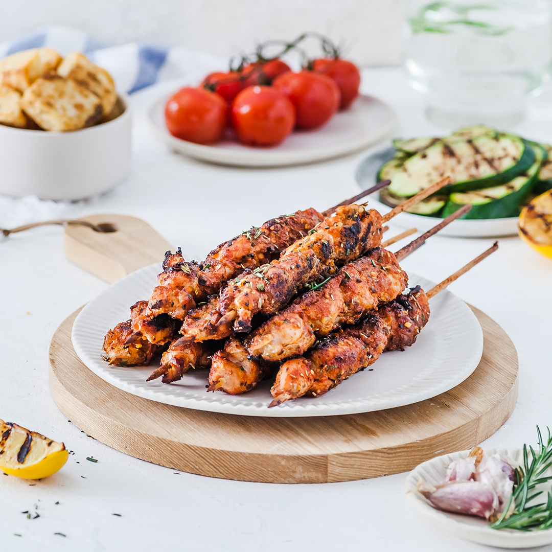 Garlic, Lemon & Rosemary Chicken Kebabs Lenard's