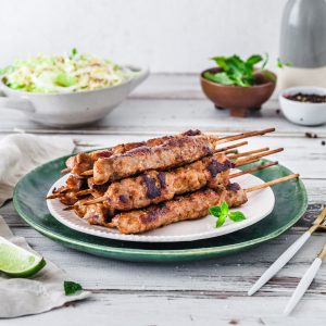 Lenard's BBQ Chicken Kebabs