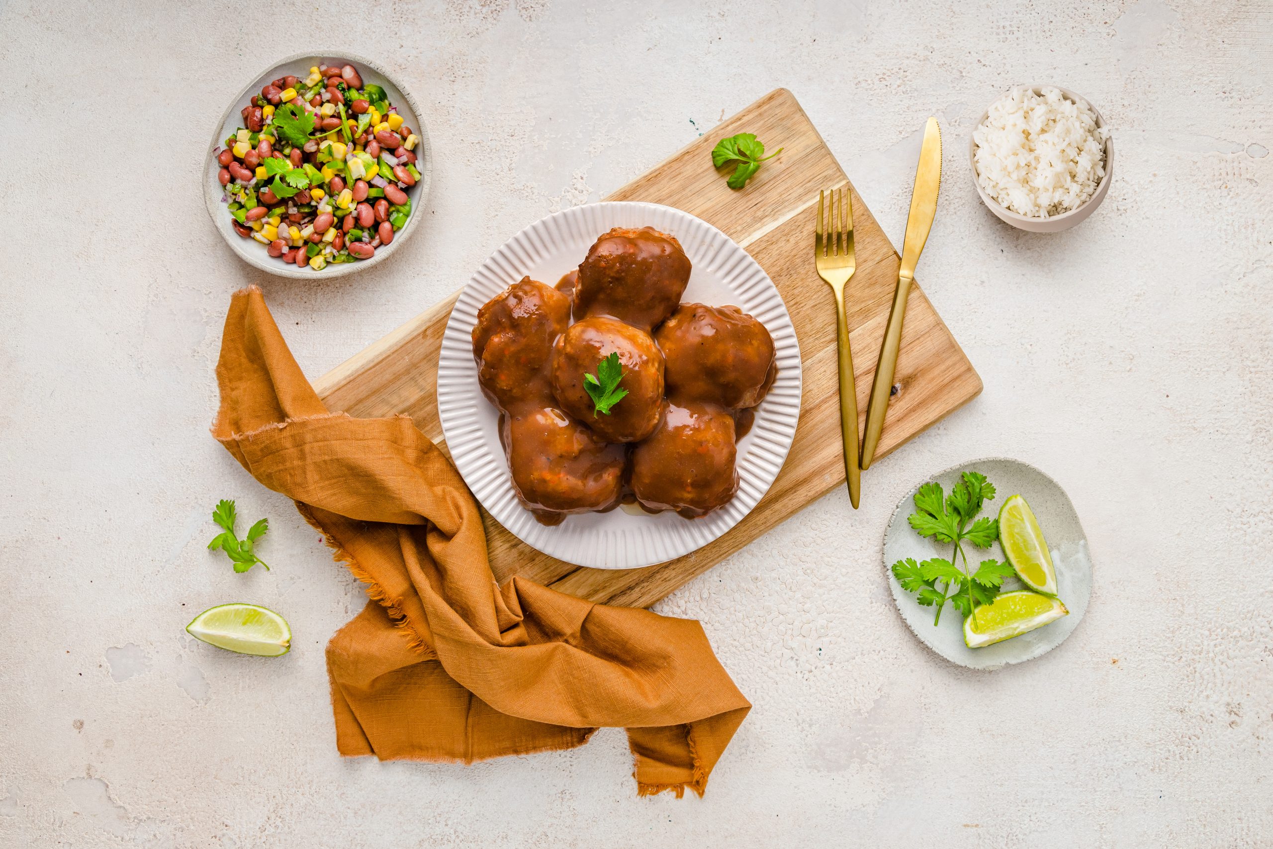 Gravy Chicken Meatballs Ready to Heat Lenard's
