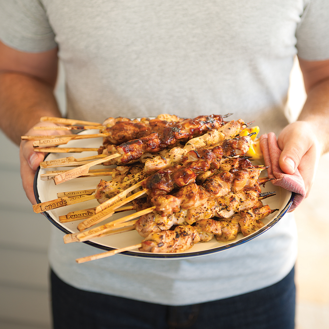 Satay Chicken Kebabs Lenard's