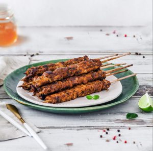 Lenard's Chinese Honey Chicken Kebabs