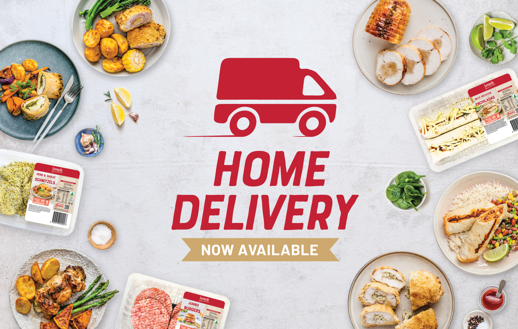 Home Delivery Now Available in Townsville Lenard's